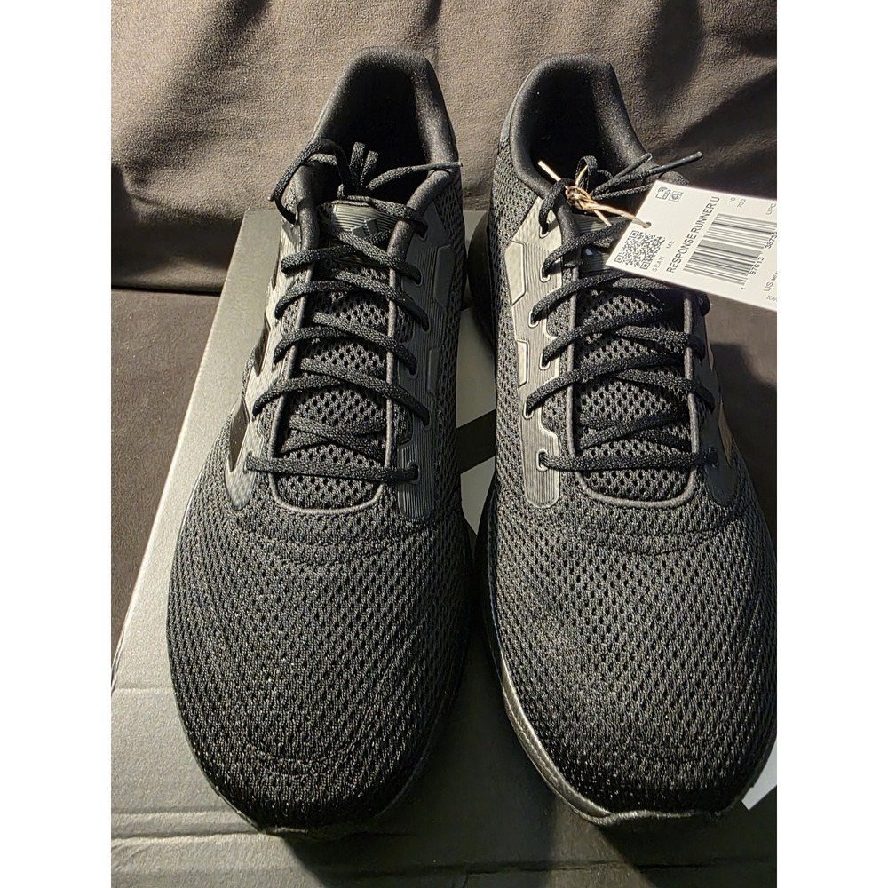 New adidas Response Runner "Triple Black" — JR8058